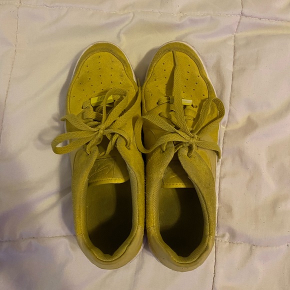 nike air force 1 mustard yellow